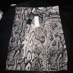 Body slimming BCBG MAXAZRIA grey combo skirt